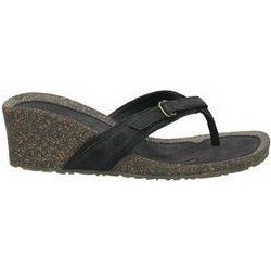 Teva Ventura Thong Γυναικείες Σαγιονάρες Platforms Μαύρες 4255W-BLK-ΜΑΥ