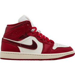 Jordan Air Jordan 1 Γυναικεία Sneakers Μποτάκια Κόκκινα HJ9337-106