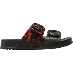 Melissa Cozy Γυναικείες Παντόφλες Καλοκαιρινές Μαύρες 33913-AN716