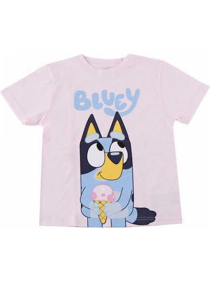 Cerda Bluey Παιδικό T-Shirt Κοντομάνικο Ροζ 2900003117
