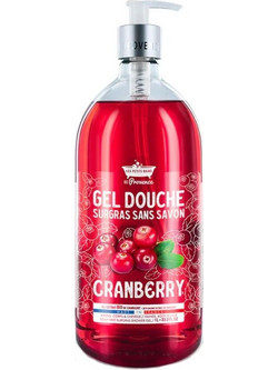 Les Petits Bains Cranberry Αφρόλουτρο σε Gel για Ευαίσθητο Δέρμα 1lt