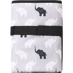 QueenMother Elephant Φορητή Αλλαξιέρα Μωρού Υφασμάτινη 69x48cm Γκρι