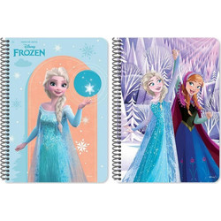 Must Frozen Σπιράλ Τετράδιο Ριγέ B5 60 Φύλλων 2 Θεμάτων 565847