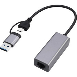 Gembird A-USB3AC-LAN2G-01 Ενσύρματος Ethernet USB-C Αντάπτορας Δικτύου 2.5Gbps