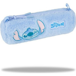 CoolPack Fluffy Stitch Κασετίνα Βαρελάκι Γαλάζια F061003