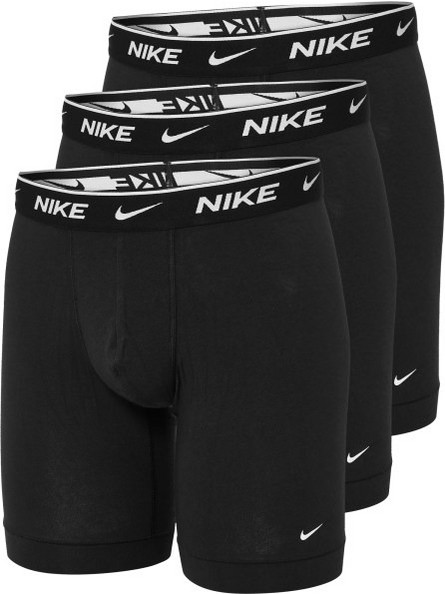 Nike Ανδρικά Μποξεράκια Σετ 3Pack Μαύρα KE1286-001