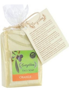 Evergetikon Orange Ενυδατική Μπάρα Σαπουνιού Καθαρισμού Προσώπου 130gr