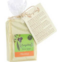Evergetikon Orange Ενυδατική Μπάρα Σαπουνιού Καθαρισμού Προσώπου 130gr