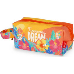 Legami Tropicana Dream Γυναικείο Νεσεσέρ Παραλίας 18x10cm Πορτοκαλί