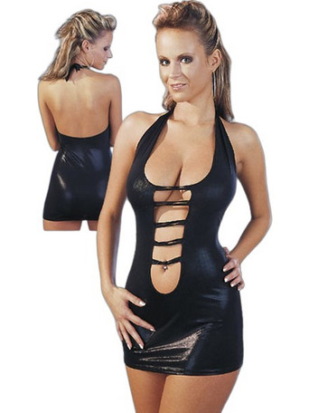 Cottelli Sexy Φόρεμα See Through Μαύρο 2137050000