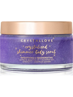 Crystallove Amethyst Shimmer Scrub Σώματος 200gr