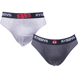 KYBBVS Ανδρικά Σλιπ Βαμβακερά 2Pack KB90112-16