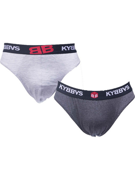 KYBBVS Ανδρικά Σλιπ Βαμβακερά 2Pack KB90112-16
