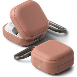 Ringke Onyx MagSafe Θήκη TPU με Γάντζο για Samsung Galaxy Buds 4 / 4 Pro Ροζ