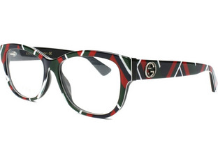 Gucci GG0098O-004 Γυναικείος Σκελετός Γυαλιών Οράσεως Κοκάλινος Μαύρος