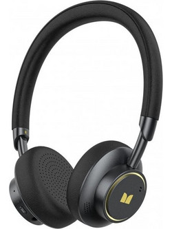 Monster N-Tune Mini 02 Ενσύρματα & Ασύρματα Bluetooth Ακουστικά On Ear Μαύρα