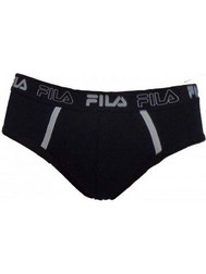 Fila Ανδρικό Σλιπ Βαμβακερό Μαύρο FU5011-200