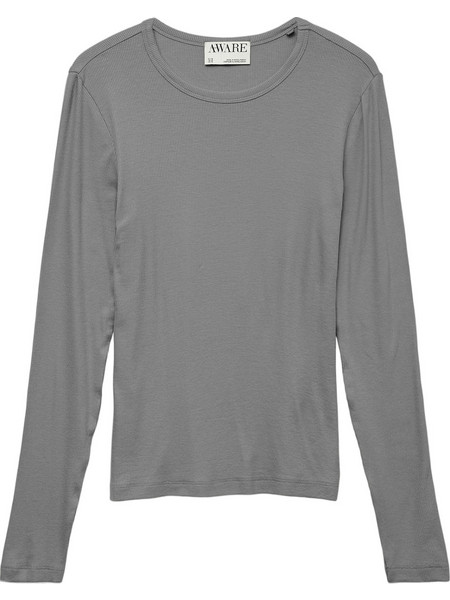 Vero Moda Γυναικείο Χειμερινό Top Ριπ Γκρι 10300893