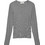 Vero Moda Γυναικείο Χειμερινό Top Ριπ Γκρι 10300893