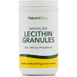 Nature's Plus Natural Soy Lecithin Granules Συμπλήρωμα Διατροφής με Λεκιθίνη 337.5gr