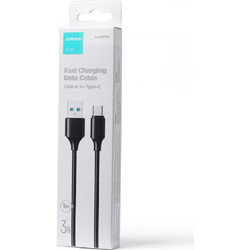 Joyroom USB-A to USB-C 1m Black 8880959783259