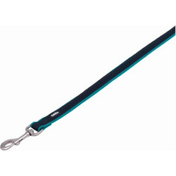 Nobby Mesh Preno Λουρί Σκύλου 1.2m x 25mm Μαύρο Τιρκουάζ