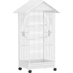 PawHut Κλουβί Πτηνών 79x65x155cm D10-103V00WT
