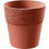 MarHome Furu Γλάστρα Στρογγυλή Πλαστική Κόκκινη 14.5x14.8cm 09-DFA145-7598U