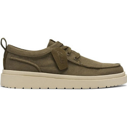 Clarks Polden Moc Ανδρικά Μοκασίνια Boat Shoes Καστόρινα Χακί 261866157