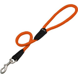 Gloria Pets Rope Λουρί Σκύλου 1.2m x 12mm Πορτοκαλί
