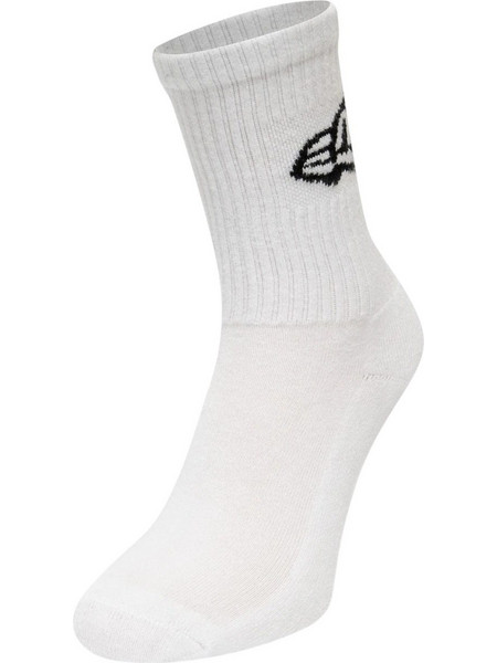 New Era Flag Ανδρικές Κάλτσες Ψηλές με Σχέδια Λευκές 3Pack 13113558-WHI