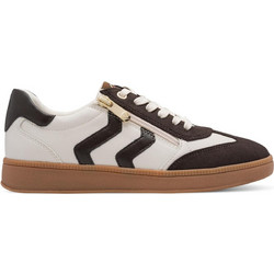 Marco Tozzi Γυναικεία Sneakers Μπεζ Σοκολατί 2-23739-44-434
