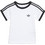 Adidas Παιδικό T-Shirt Κοντομάνικο Λευκό Μαύρο KR3715