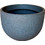 Japi Rustic Γλάστρα Στρογγυλή Πλαστική Ανθρακί 57x42cm JVRR57