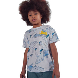 Dpam Lugia Παιδικό T-Shirt Κοντομάνικο Λευκό Γαλάζιο EZ60991