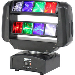 Equinox Hot Rod Φωτορυθμικό Προβολέας Beam LED DMX με Ρομποτική Κεφαλή RGB / Μπλε / Ψυχρό Λευκό