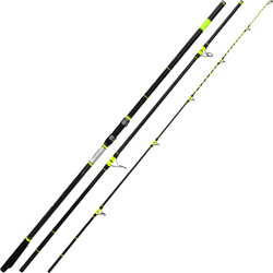 Oceanic Team VortexNeon 420 HNT R11 Καλάμι Ψαρέματος για Surf Casting Carbon Τρίσπαστο 4.2m 100-250gr