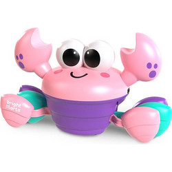 Bright Starts Rockin Crawling Crab Pink 6+ Μηνών