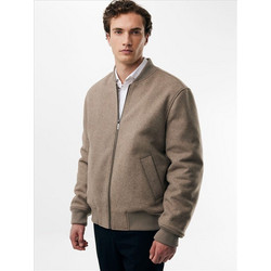 Mexx Ανδρικό Μπουφάν Χειμωνιάτικο Bomber Μπεζ MF006803663M-300529
