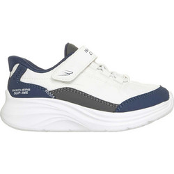 Skechers Παιδικά Sneakers Λευκά Πετρόλ 404210N-WNV