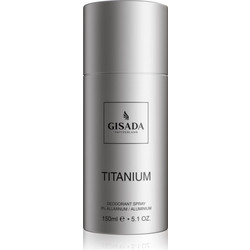 Gisada Titanium Ανδρικό Αποσμητικό Spray Χωρίς Αλουμίνιο 150ml
