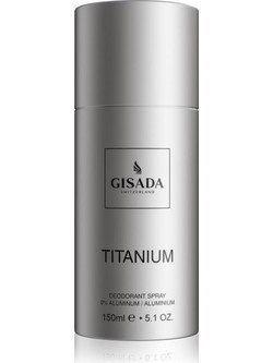 Gisada Titanium Ανδρικό Αποσμητικό Spray Χωρίς Αλουμίνιο 150ml