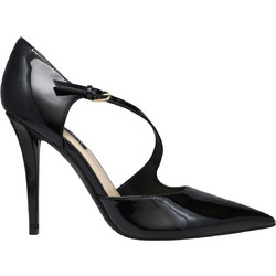 Nine West CANDELA3 Γόβες Λουστρίνι με Τακούνι Στιλέτο με Λουράκι Μαύρες 01-01