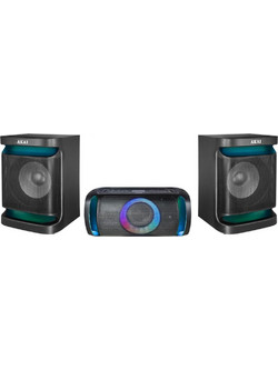 Akai Dual MX5 Ηχείο με Λειτουργία Καραόκε Bundle