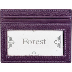Forest Μικρό Γυναικείο Πορτοφόλι Καρτών Μωβ F7044