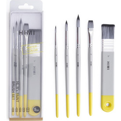 HIMI Watercolour Σετ Πινέλα Ζωγραφικής 5τμχ BSC350