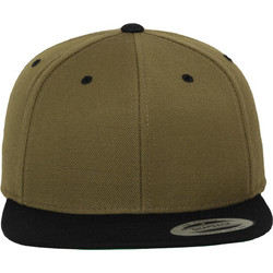 Flexfit Καπέλο Jockey Snapback Υφασμάτινο Ταμπά Μαύρο 6089MT-00595