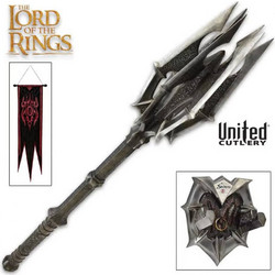 United Cutlery The Lord Of The Rings Mace Of Sauron With One Ring UCU42103