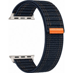 Hoco WA42 Λουράκι Υφασμάτινο Dark Blue (Apple Watch 44 / 45 / 46 / 49mm)