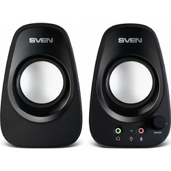 SVEN 190 Ηχεία Υπολογιστή 2.0 6W Μαύρα